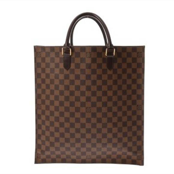 LOUIS VUITTON Handbags - LOUIS VUITTON Louis Vuitton Damier Sac Plat Brown N51140 Men's and Women's Ca...